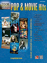 2008 Greatest Pop and Movie Hits piano sheet music cover Thumbnail